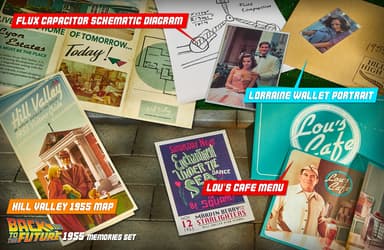 Doctor Collector Back to the Future lelupakkaus (Time Travel’s Memories)