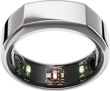 Oura Ring Gen3 Heritage älysormus koko 11 (hopea)