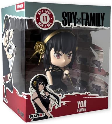 Plastoy Spy X Family säästölipas (Yor Forger)