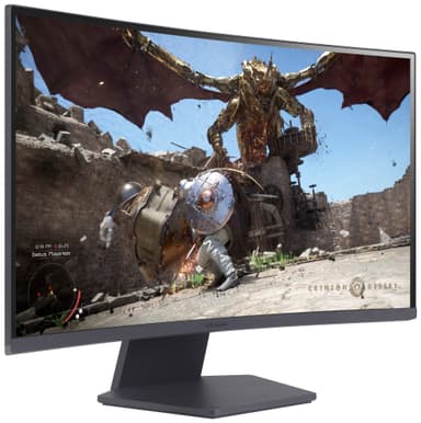 LG UltraGear 27GS60Q 27" kaareva pelinäyttö