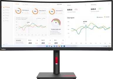ThinkVision T34w-30 34" UWQHD USB-C buet-näyttö