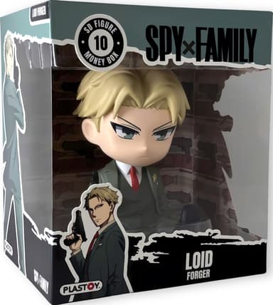 Plastoy Spy X Family säästölipas (Loid Forger)