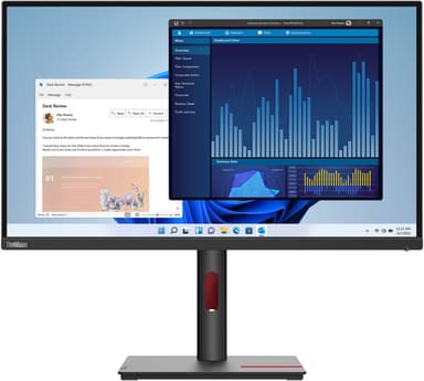 Lenovo ThinkVision T27p-30 27" LCD näyttö 63A9GAT1EU (musta)