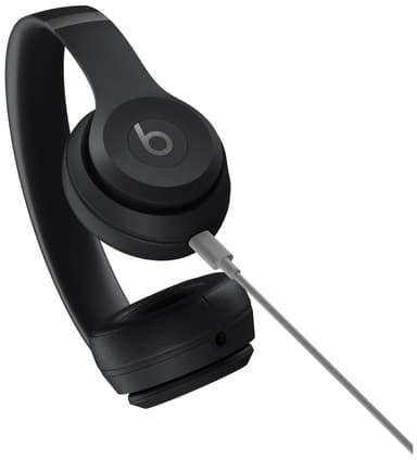 Beats Solo 4 langattomat on-ear kuulokkeet (Matte Black)