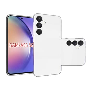 Samsung Galaxy A55 -kuoren TPU-suojus takana