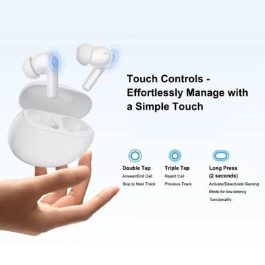 XIAOMI Redmi Buds 4 Active Bluetooth -kuulokkeet - musta