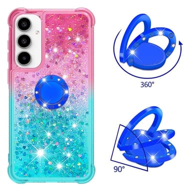 YB Quicksand -sarja-8 Samsung Galaxy A35 5G -jalusta Kuoret Gradientti TPU -päällinen