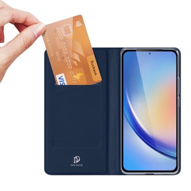 DUX DUCIS -sarjan kotelo korttipaikalla Samsung Galaxy A35