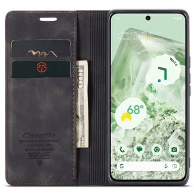CaseMe FlipCase 013 Google Pixel 8a - Musta