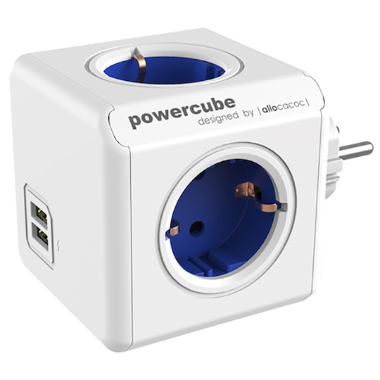 PowerCube Original USB pistorasia (sininen)