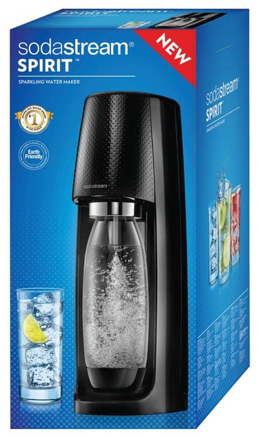 SodaStream Spirit hiilihapotuslaite S1011711771 (musta)