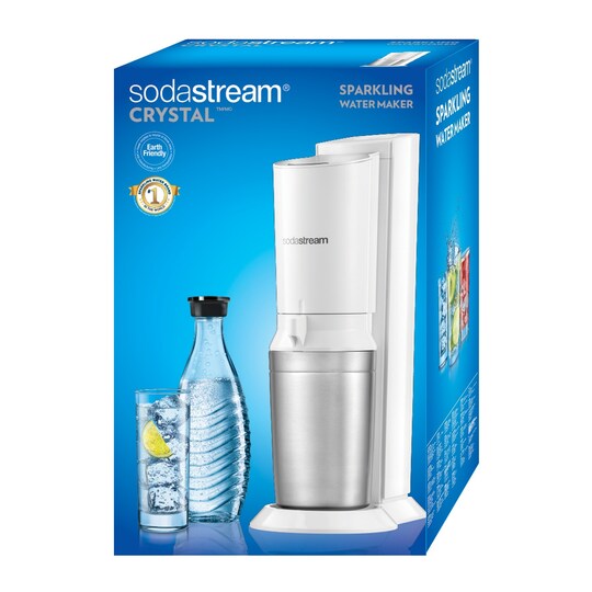 SodaStream Crystal hiilihapotuslaite (valkoinen)