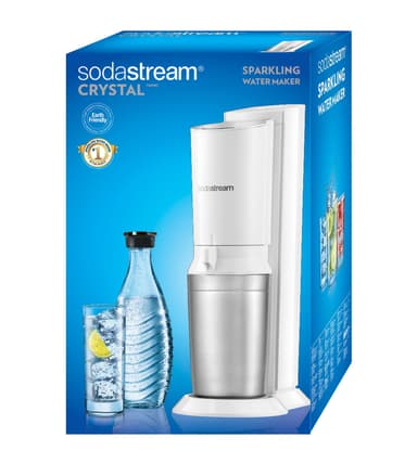 SodaStream Crystal hiilihapotuslaite (valkoinen)