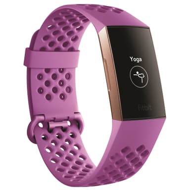 Fitbit Charge 3 aktiivisuusranneke (punainen/ruusukulta) Fitbit Charge 3 aktiivisuusranneke (punainen/ruusukulta)