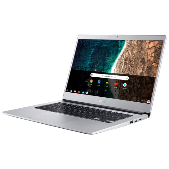 Acer Chromebook 14 kannettava (hopea)