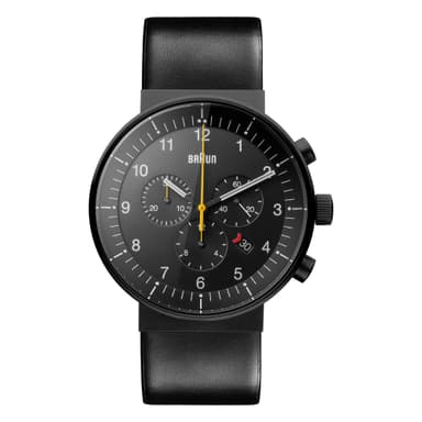 Braun prestige ajanoton rannekello kanssa nahkahihna
