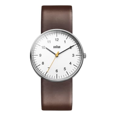 Braun klassikko rannekello kanssa nahkahihna