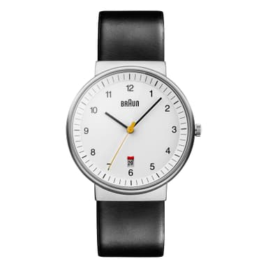 Braun klassikko rannekello kanssa nahkahihna