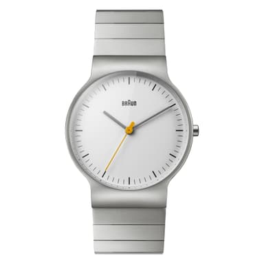 Braun classic slim kanssa ruostumaton teräs ranneke