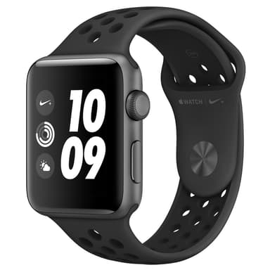 Apple Watch Series 3 Nike+ 42 mm (antrasiitti/musta ranneke) Apple Watch Series 3 Nike+ 42 mm (antrasiitti/musta ranneke)