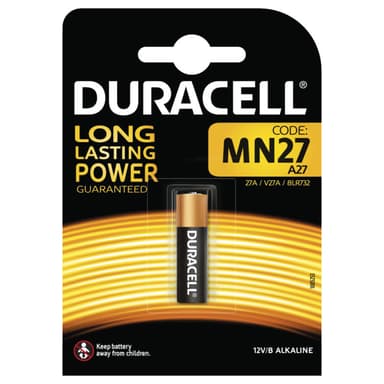 Duracell MN27 paristo