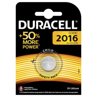 Duracell paristo DL2016