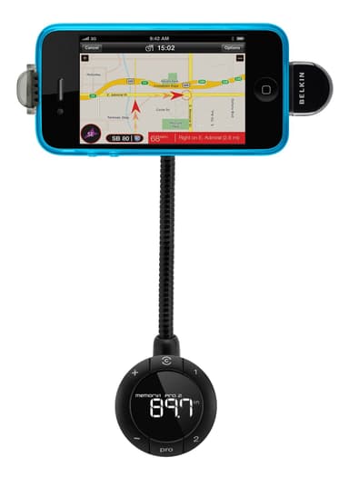 Belkin TuneBase FM-lähetin ja hands free