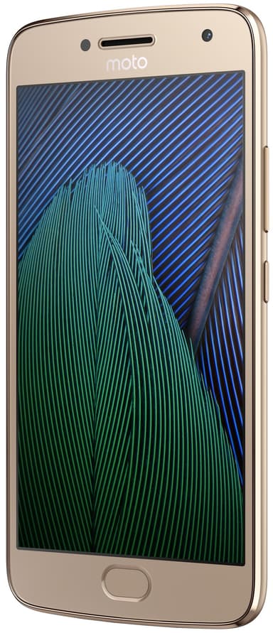 Motorola Moto G5 Plus älypuhelin (kulta)