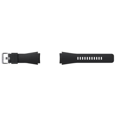 Samsung Galaxy Watch silikoniranneke 22 mm (musta)