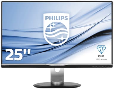Philips Brilliance 258B6QUEB 25" näyttö (musta)
