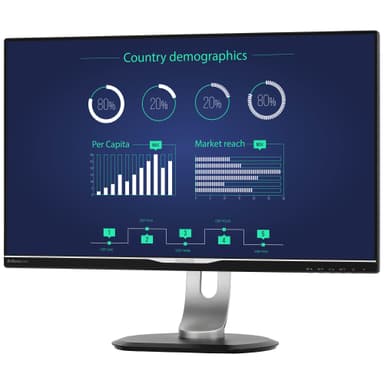 Philips Brilliance 258B6QUEB 25" näyttö (musta)