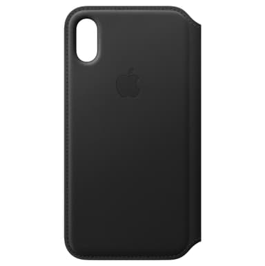 iPhone X lompakkokotelo (musta)