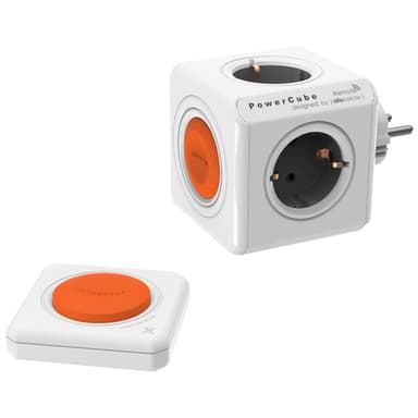 PowerCube Original Switch jakaja pistorasiaan 1510EUORRM (oranssi/harmaa)