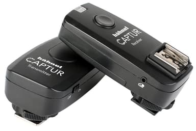 Hähnel Captur kaukosäädin ja salaman laukaisin Canon järjestelmäkameroille