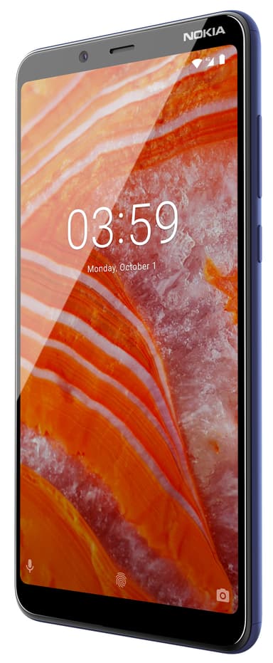 Nokia 3.1 Plus älypuhelin (sininen)