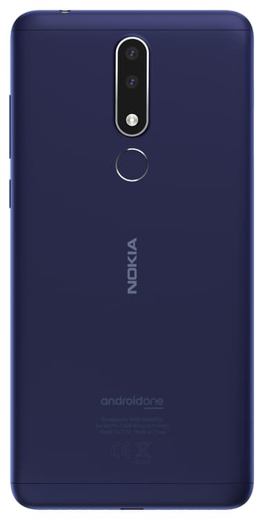 Nokia 3.1 Plus älypuhelin (sininen)