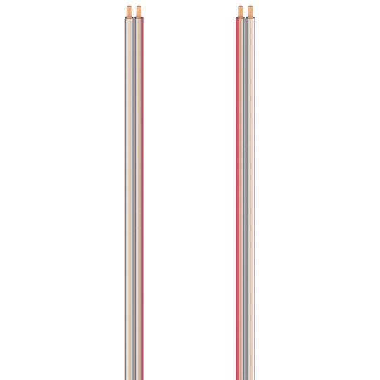 Hama kaiuttimen johto 2 x 1.5 mm² (5m/läpinäkyvä)
