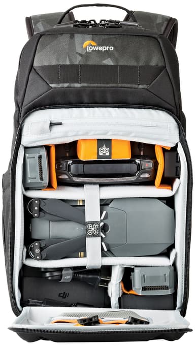 Lowepro DroneGuard BP 200 reppu (musta/fraktaali)