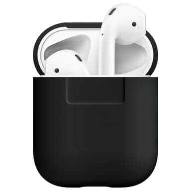 Elago AirPods silikonikotelo (musta)