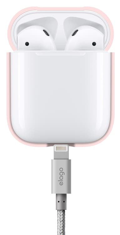 Elago AirPods suojakotelo (pinkki)