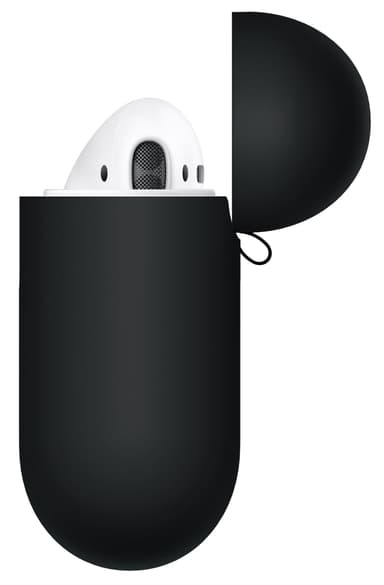 Elago AirPods silikonikotelo (musta)