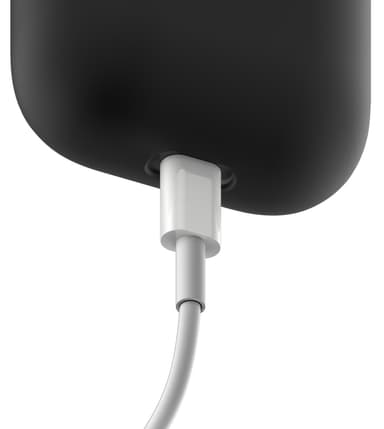 Elago AirPods silikonikotelo (musta)