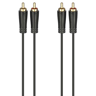 Hama äänikaapeli 2 x RCA - 2 x RCA (3 m)
