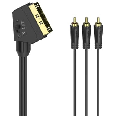 Hama Scart - 3 x RCA videokaapeli (1,5 m)