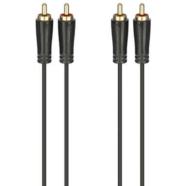 Hama äänikaapeli 2 x RCA - 2 x RCA (5 m)