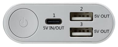 Goji varavirtalähde 10050 mAh (hopea)