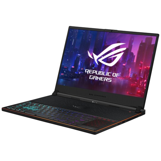 Asus ROG Zephyrus S GX531 15,6" pelikannettava (musta)