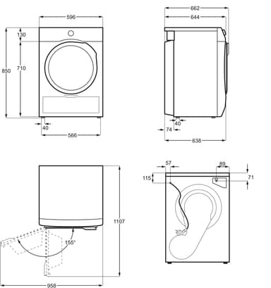 Electrolux PerfectCare 800 kuivausrumpu EW8H648G7