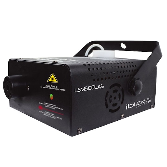 Ibiza Light 2-in-1 500W savukone laserefektillä