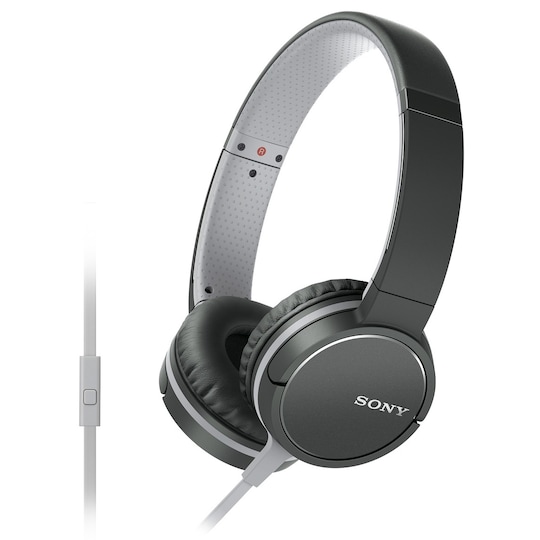 Sony MDR-ZX660AP on-ear kuulokkeet (musta)